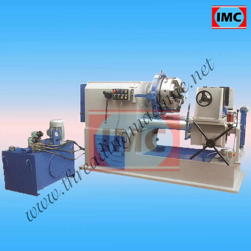 Hydraulic Pipe Threading Machine